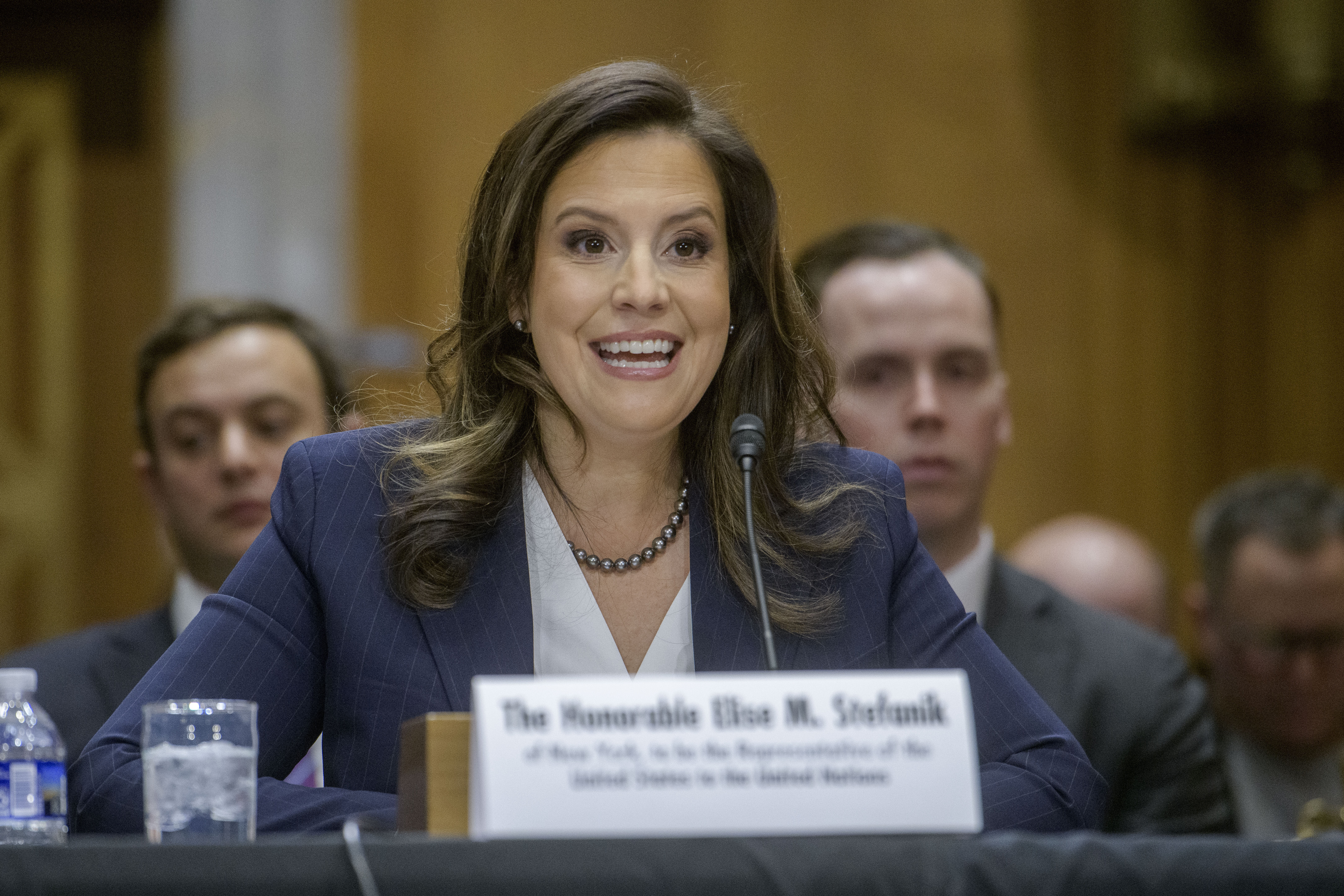 Stefanik pledges an 'America First' agenda at the UN and a review of US funding