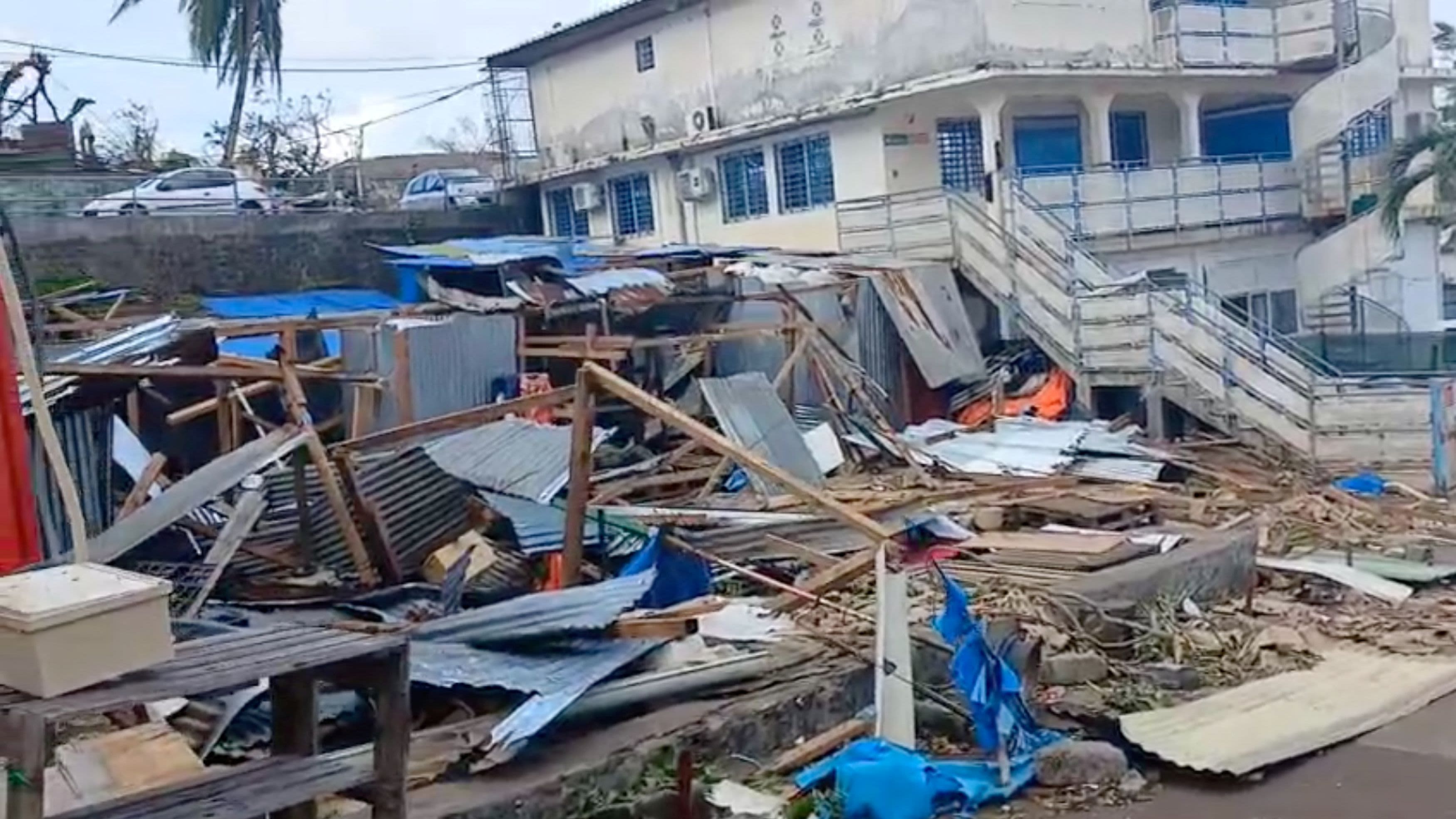 France rushes aid to Mayotte, with hundreds feared dead and hunger rising after Cyclone Chido