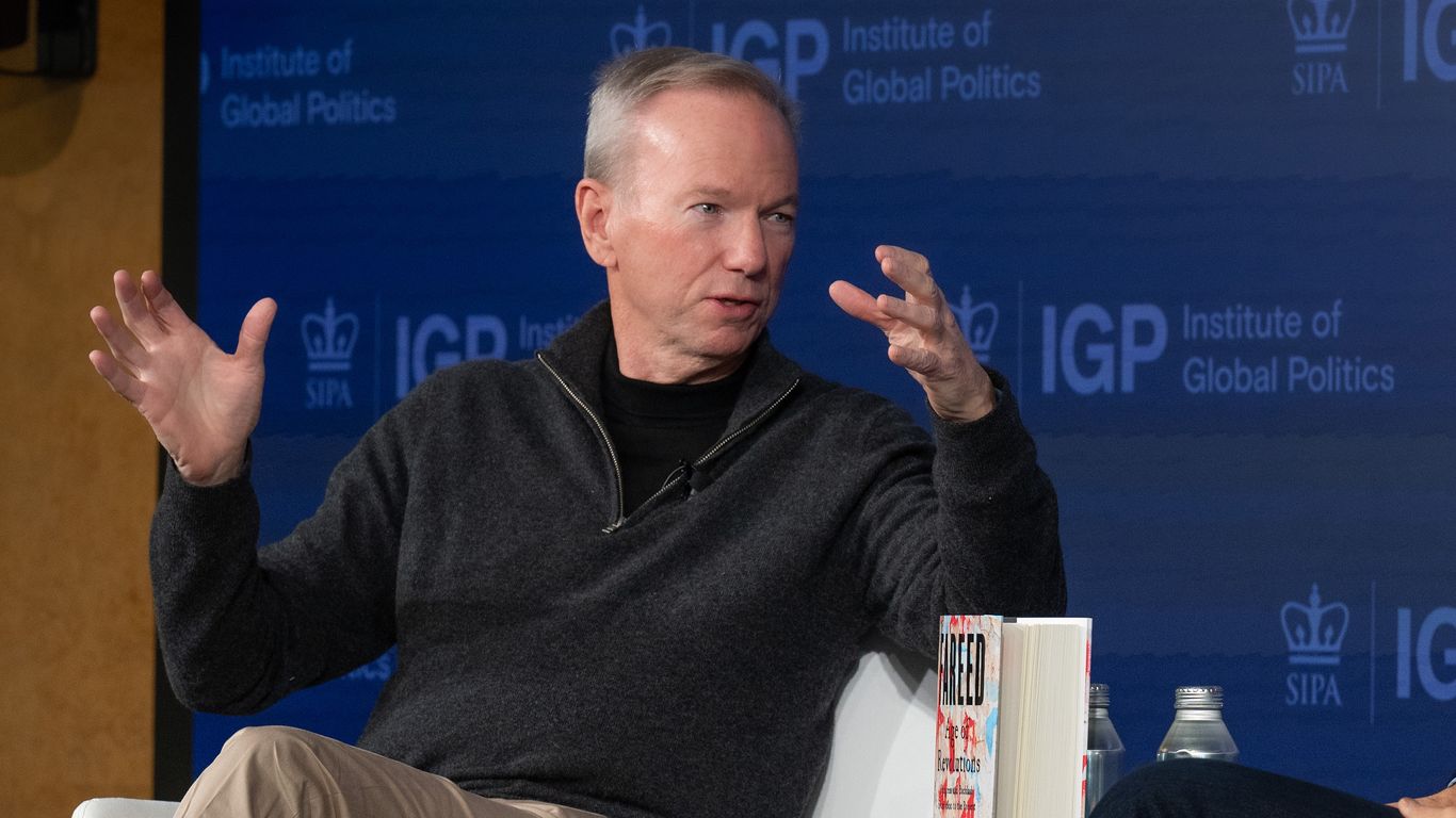 Ex-Google CEO Warns There's a Time to Consider 