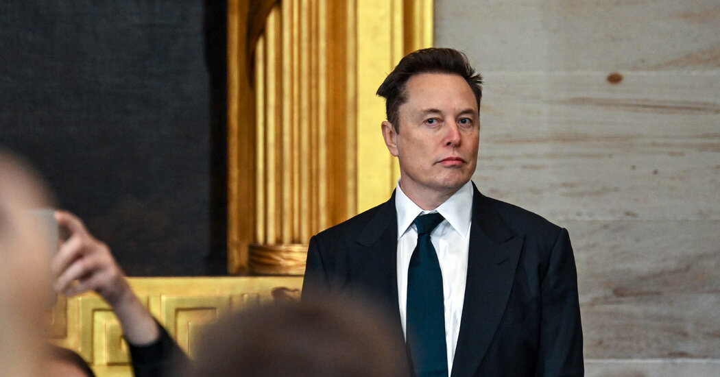 Elon Musk Casts Doubt on Trump's 100 Billion Stargate A.I. Announcement